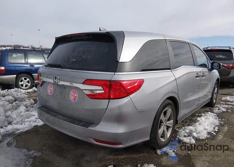 2018 Honda Odyssey Ex-L z USA, uszkodzony, nr VIN 5FNRL6H70JB048961